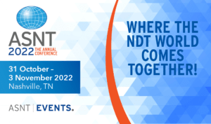ASNT Conference - October 31 - November 3 2022